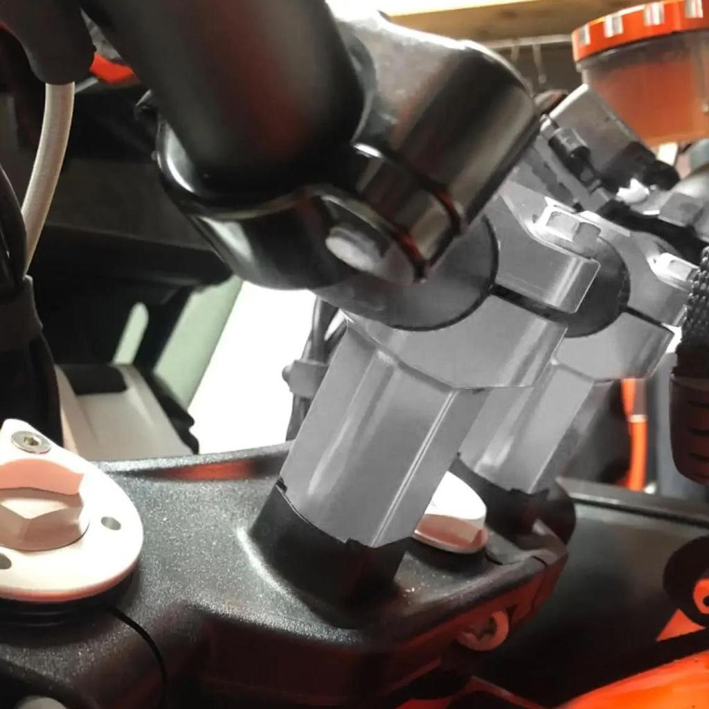 Motorcycle Handlebar Risers Motorcycle Handlebar Mounts Clamps Motorbike Replacement Handle Aluminum Alloy Accessories For