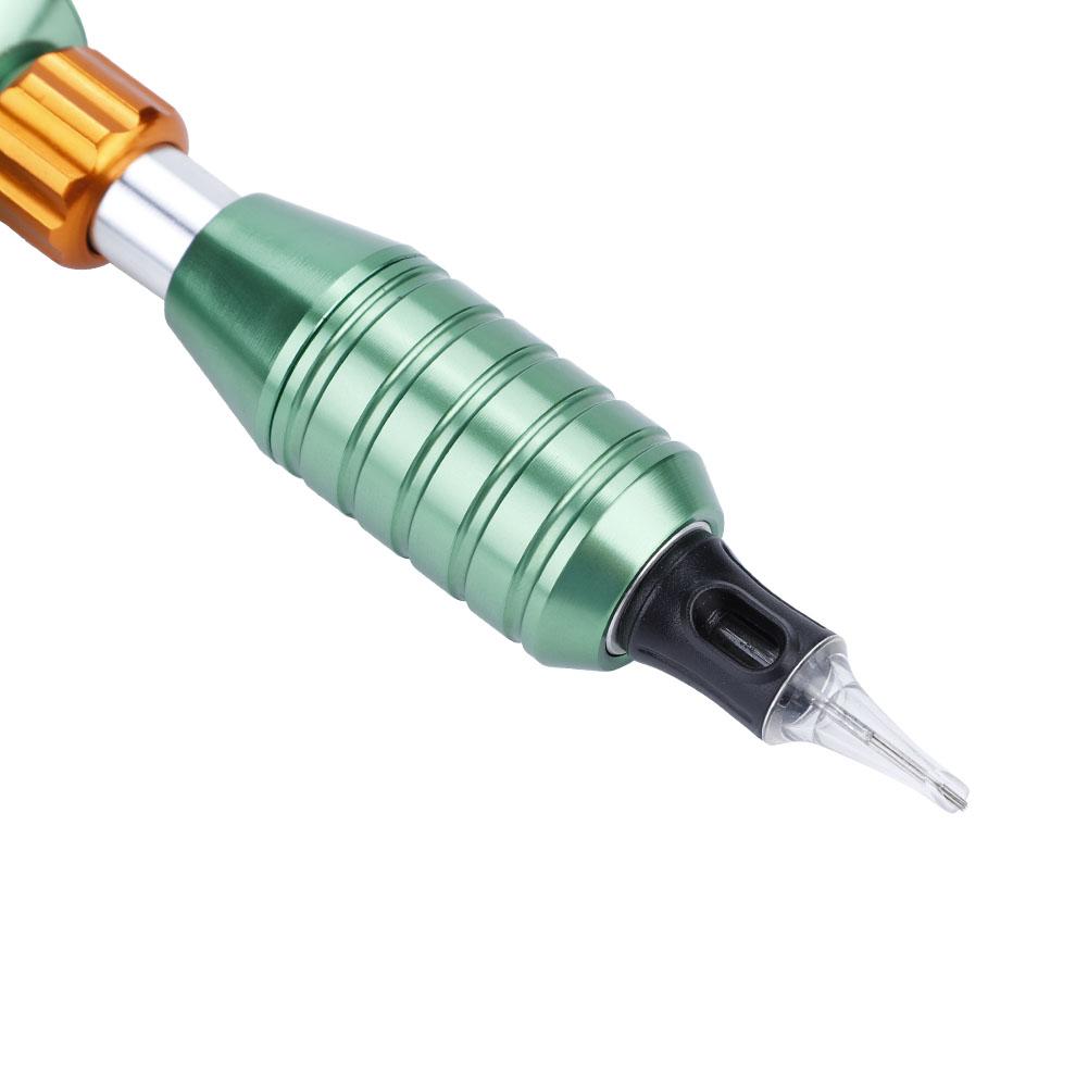 Alloy Rotary Tattoo Machine Gun Permanent Makeup Supplies Green