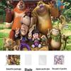1,000-Piece Cute Healing Jigsaw Puzzle: Adult High-Difficulty Decompression Toy, Educational Gift for Girls