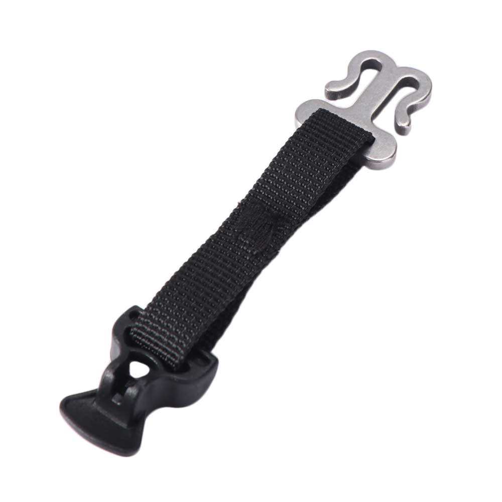Double-door Camping Tent Buckle Stainless Steel Tent Rope Holder Tents Accessories