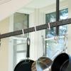 20Pcs Wire Shelving Hooks Plastic Strong Hanging J Clips for Wire Grid Panels Easy Installation Heavy Duty Storage and Display