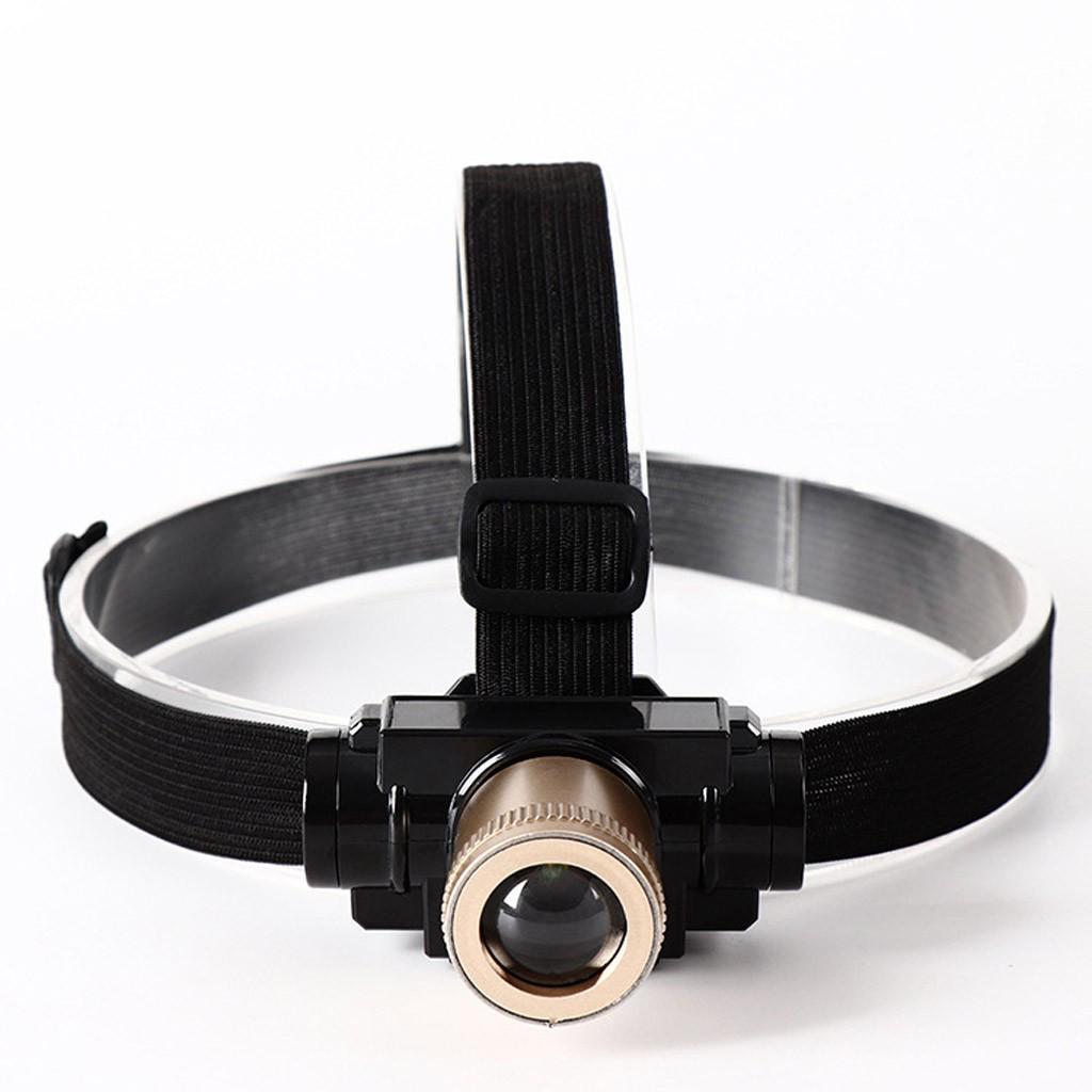 Rechargeable LED Headlight Outdoor Waterproof Emergency Flashlight
