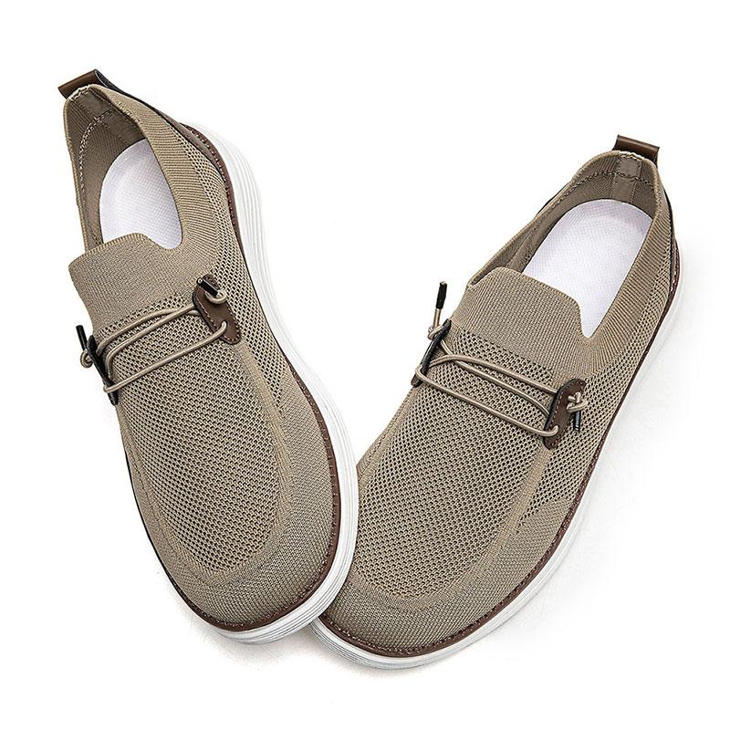 Shoes for Men Comfortable Soft Sole Breathable Slip-on Driving Shoe Walking Male Casual Sneakers Large Size 39-48 Flats Loafer