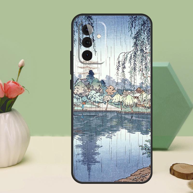 Japanischer Stil Ukiyo-e Kunst Für Samsung Galaxy A26 A54 A34 A14 A52 A32 A12 A13 A33 A53 A15 A16 A36 A56 A06 A35 A55 Hülle