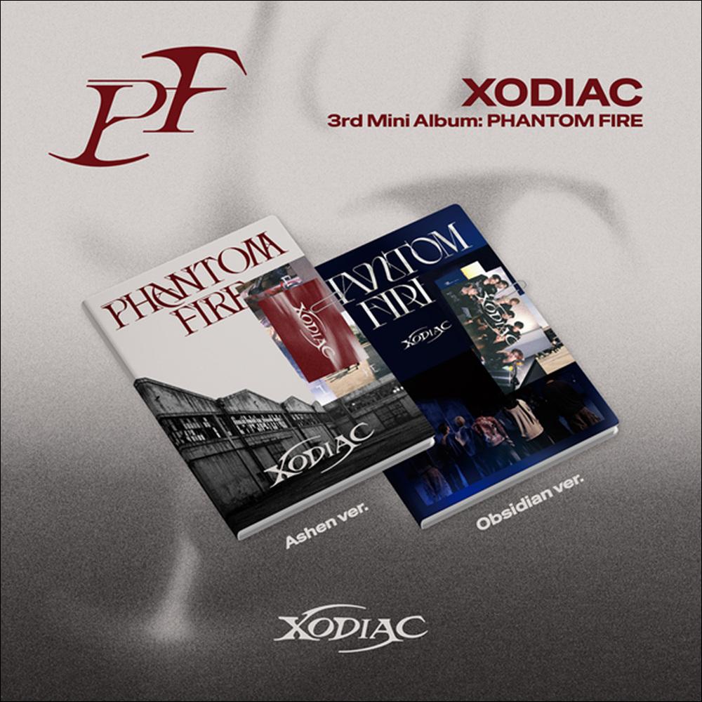 XODIAC 3nd Mini Album PHANTOM FIRE(Ashen Ver. / Obsidian Ver.) + Free Gift