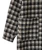 YOUTHBATH Bib Front Check Overshirt_Black