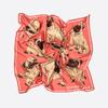 BIMBA Y LOLA Coral Pug Scarf B256AIF009COF