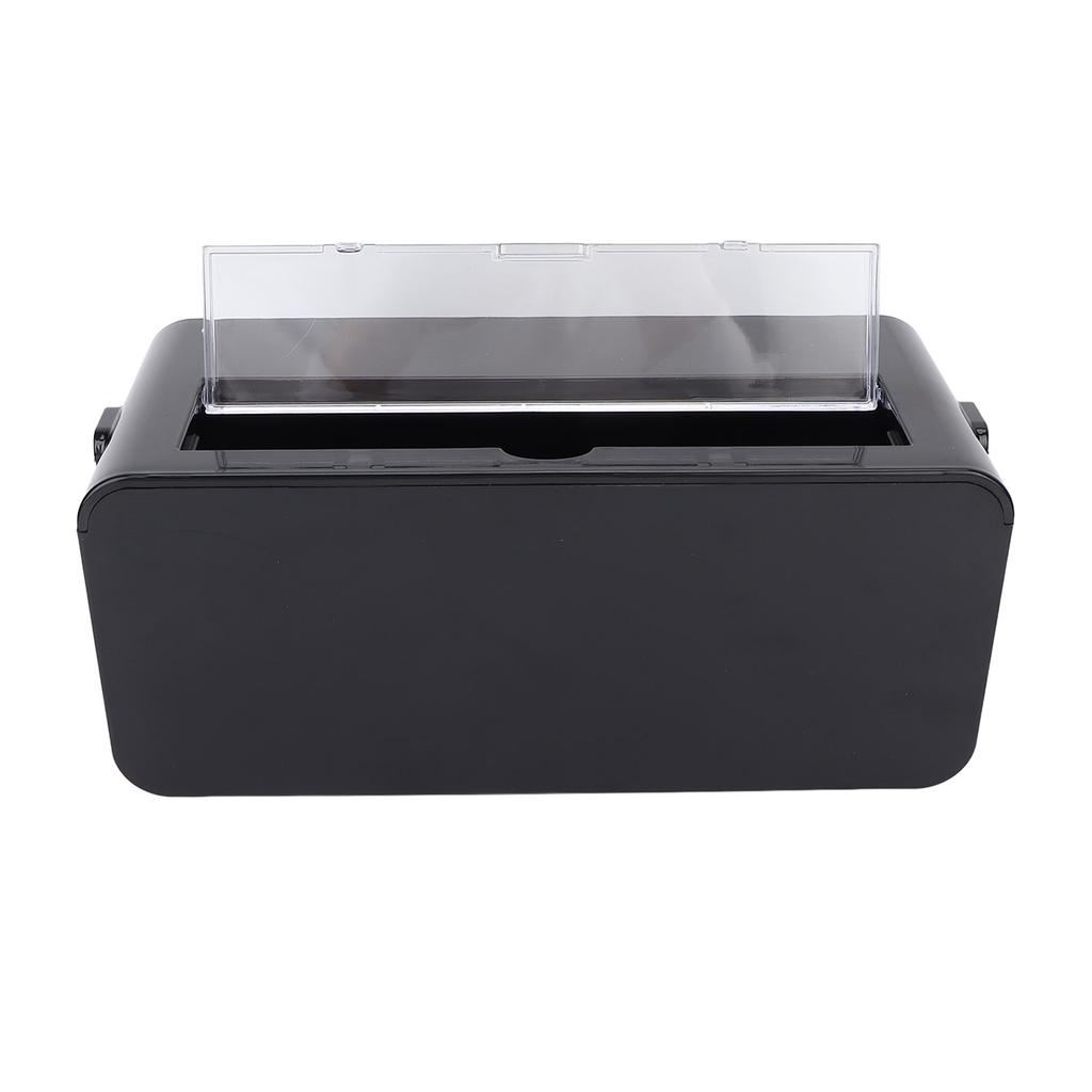 Güç Prizi Saklama Kutusu Güvenli Toz Geçirmez Priz Tel Düzenleyici Plastik Kutu Ev İçin OrtaSiyah