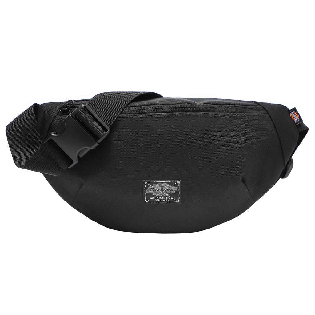 Dickies Workwear Series Logo Ultra-Light Water-Resistant Outdoor Sports Recommended Crossbody Chest Waist Bag Unisex Bags DK009623BLK1