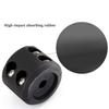 Metal Construction Rope Hook Black Color Cable Line Saver Line Protection Winch Stopper  UTV Use