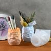 Silicone Ornament Moulds Silicone Vase Molds Irregular Shape Flexible Crafting Moulds Silicone Texture Craft Moulds