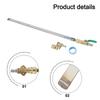 Quick Connector Tool As Picture 4500 PSI Washer 180 Swivel Connection 5mm Flat Spray Head Efficient Attachment