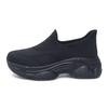 2024 new spring and autumn soft-soled mesh breathable one-pedal women's casual shoes elderly walking shoes