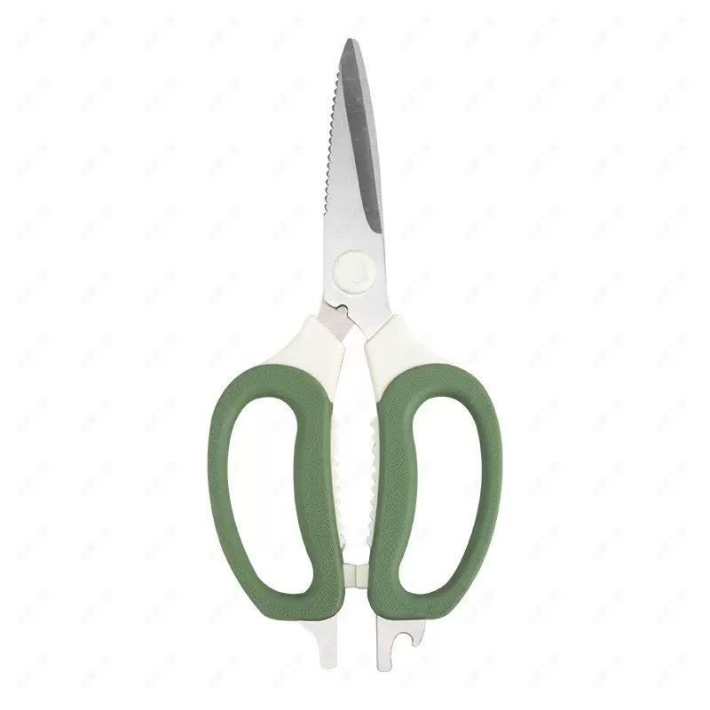 

Powerful Stainless Steel Multi-Functional Kitchen Shears: Sharp Scissors for Chicken, Vegetables, and Food Prep