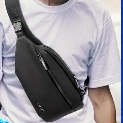 Brusttasche Herren Multifunktionale Trend Umhängetasche Brusttasche Jungen Sport Casual Wasserdichte Umhängetasche