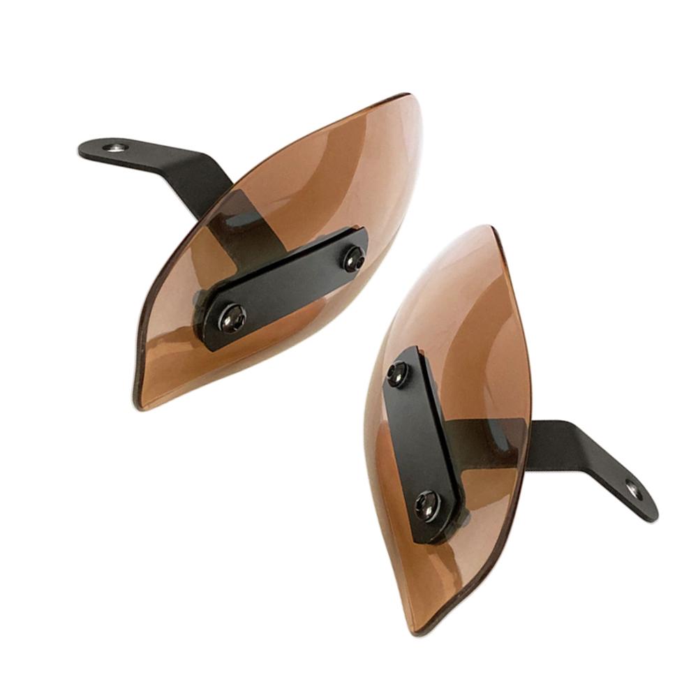 Universal Motorcycle Hand Guards Wind Guards Deflectors Protectors Handlebar Windshield Guard