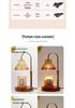 Retro Glas Aromatherapie Wachsschmelzlampe - Flammlose Duftende Schlafzimmer Nachtlicht Schreibtisch Dekoration