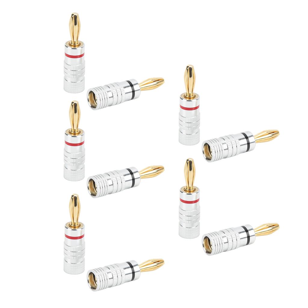 J.10053 4mm Banana Plug Banana Plug Connector for Speaker Wire Wall Panel Home Theater