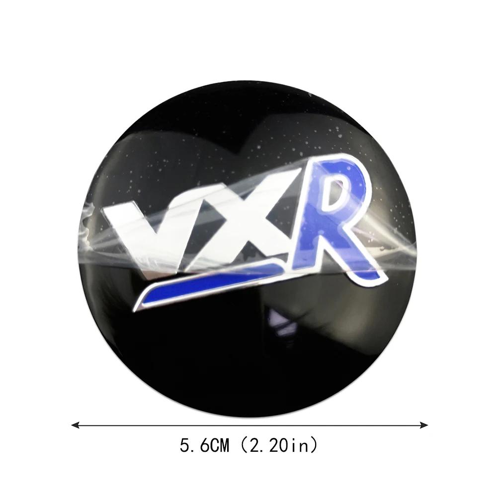4Pcs 56mm VXR Car Hub Emblem Wheel Center Badge Stickers