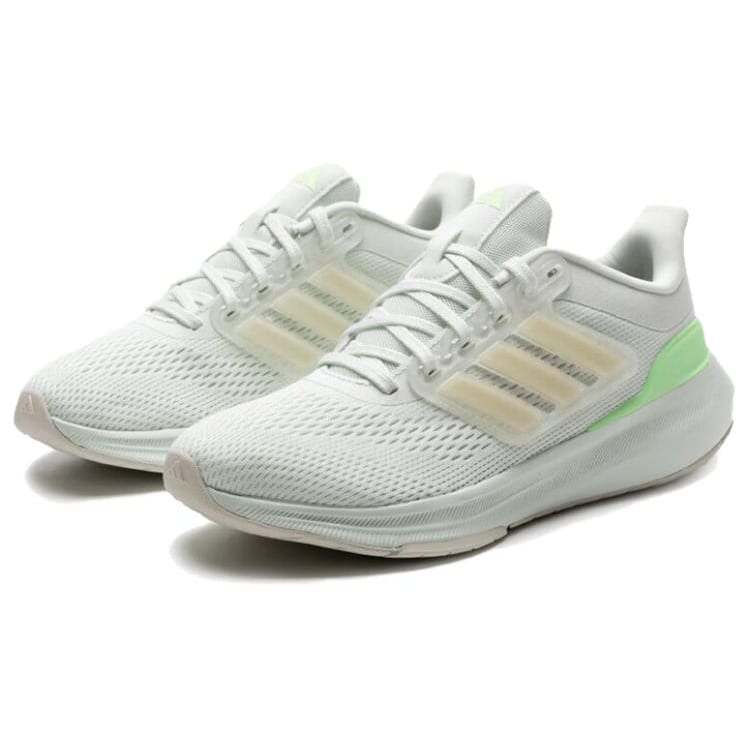 Adidas Comfortable Abrasion Resistant Breathable Low top Running Shoes Women's White Cyan IE0730