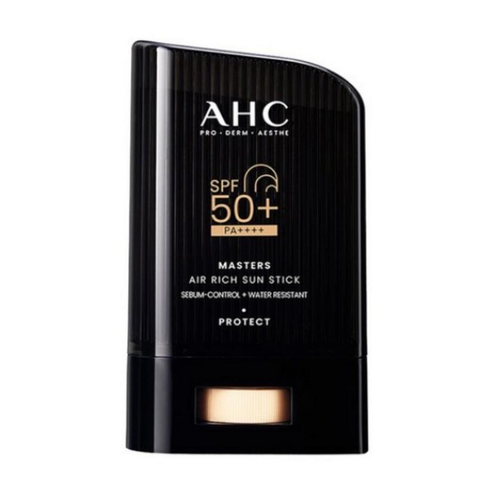 AHC Masters Airy Rich Sun Stick SPF50+ PA++++ High Protection Hydrating Sunscreen Stick 14g