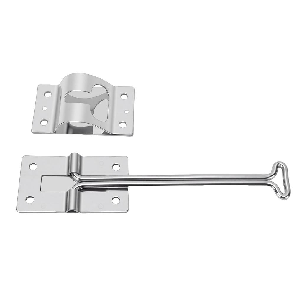 RV Door Holder Stainless Steel T Trailer Door Holder Catch for Trailers Camping Vehicle Trucks