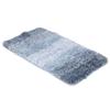 Bathroom Rugs Gradient Color Anti Slip Absorbent Polyester Fiber Bath Floor Mat for Home Entrance