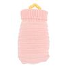 Silicone Hot Water Bottle 300ml   Proof Cartoon   Hot Water Bag with Knit Cover for Winter Pink