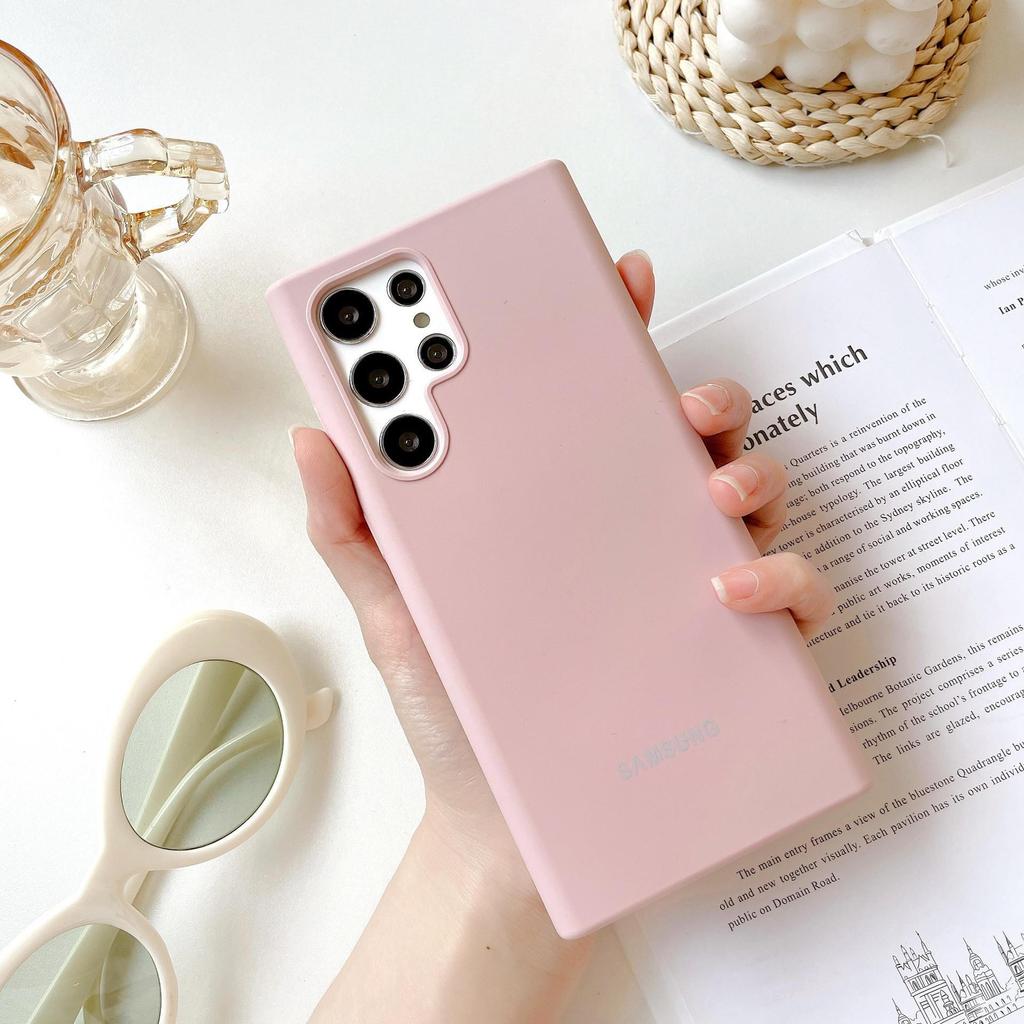 Liquid Silicone Full-Cover Protective Case for Samsung S23 Ultra, S24, Note 20 Ultra