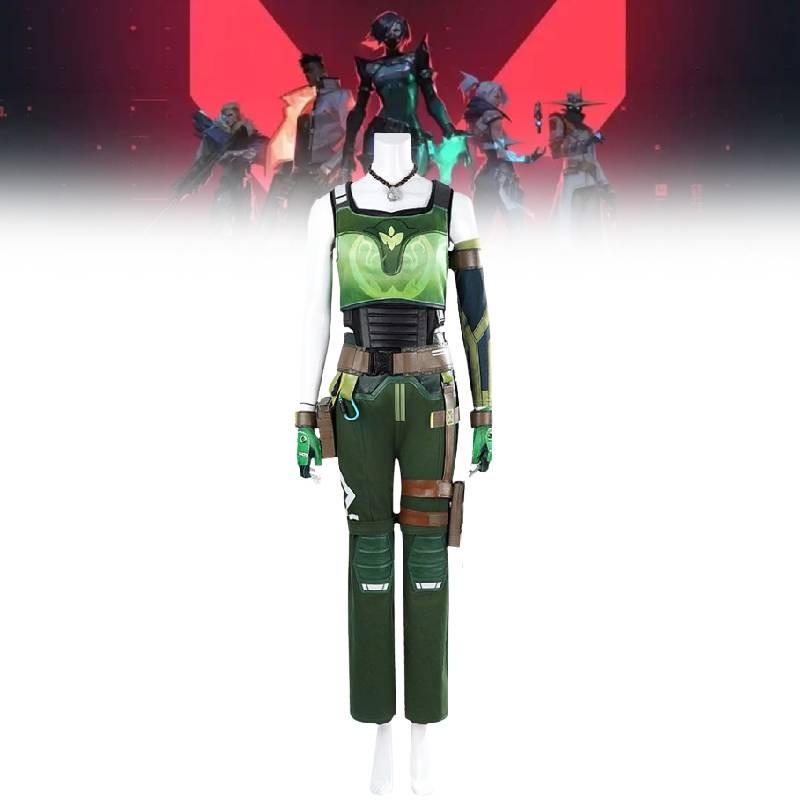 Skye Gaming Valorant Cosplay Costume Role Play Halloween Stage Performance Gift