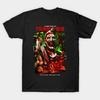 Men Black Print T-shirt Terrifier No-Cut Transfer Paper Print Cotton Tshirt