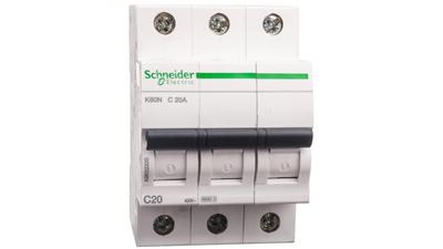 Circuit Breaker 3P C 20A 6kA AC K60N A9K02320