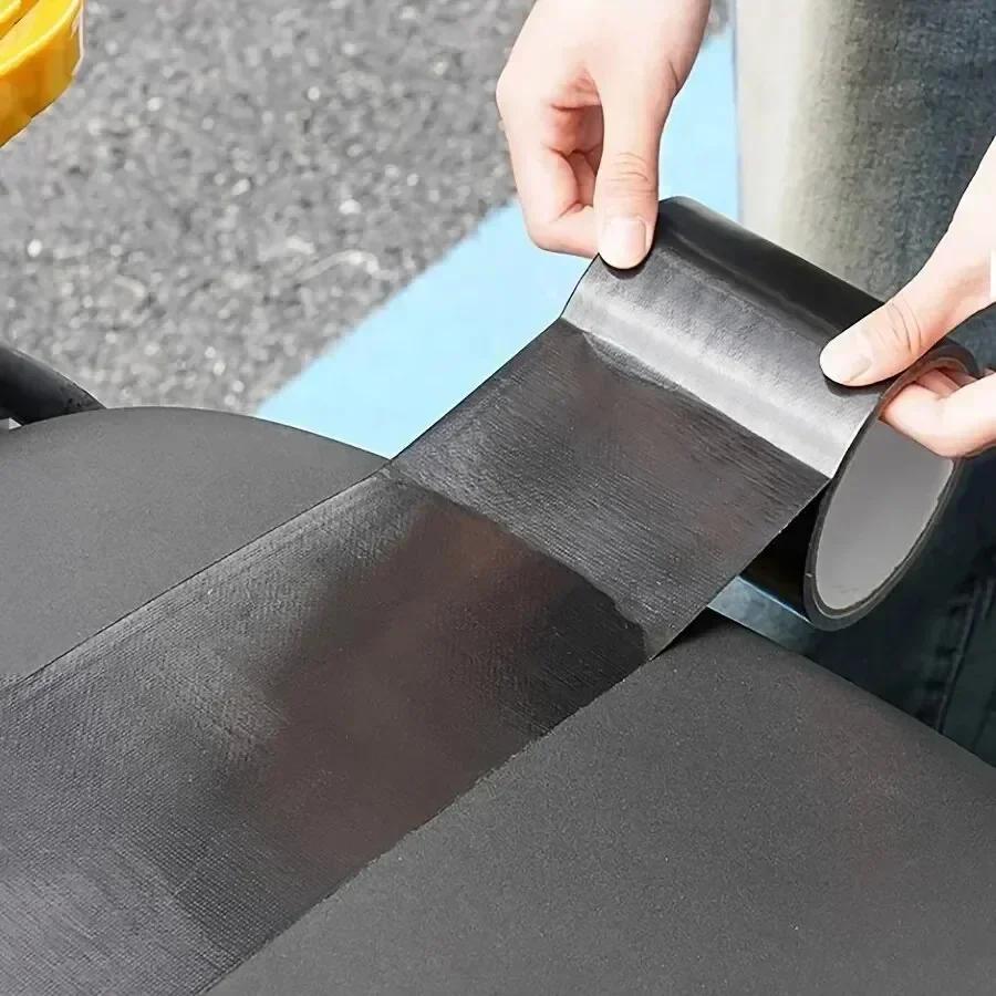Ruban de réparation en cuir auto-adhésif, pour canapé, sièges de voiture, sacs à main, vestes, meubles, chaussures, Patch de premiers secours, Patch en cuir, bricolage noir