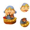 Chinese Statue Artwork Sculpture Traditional Figurine for Office Cabinet Fireplace Desktop Bookshelf