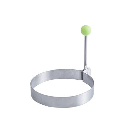 Stainless Steel Pancake Mold Ring with Handle Adjustable Shape Kitchen Baking Tool for Cooking Batter Pancakes Crepes and Eggs