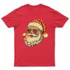 Cool Santa Claus Heart TShirt Unisex Gift Retro Seasonal Funny Xmas Unisexs a