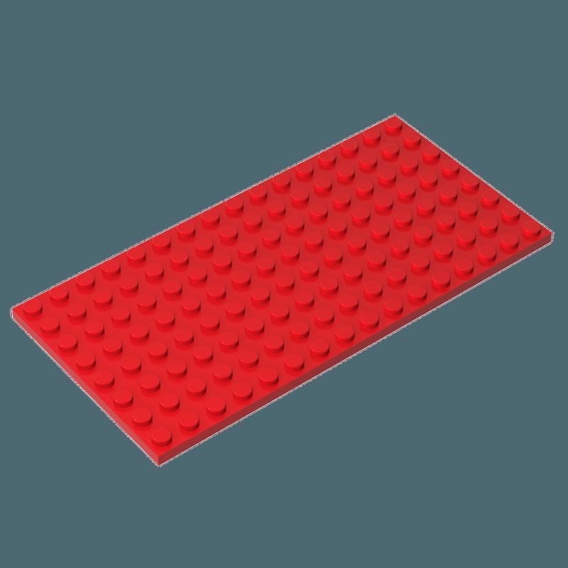50g Small Particle Building Blocks: 8x16 Thin Plate Brick Accessories