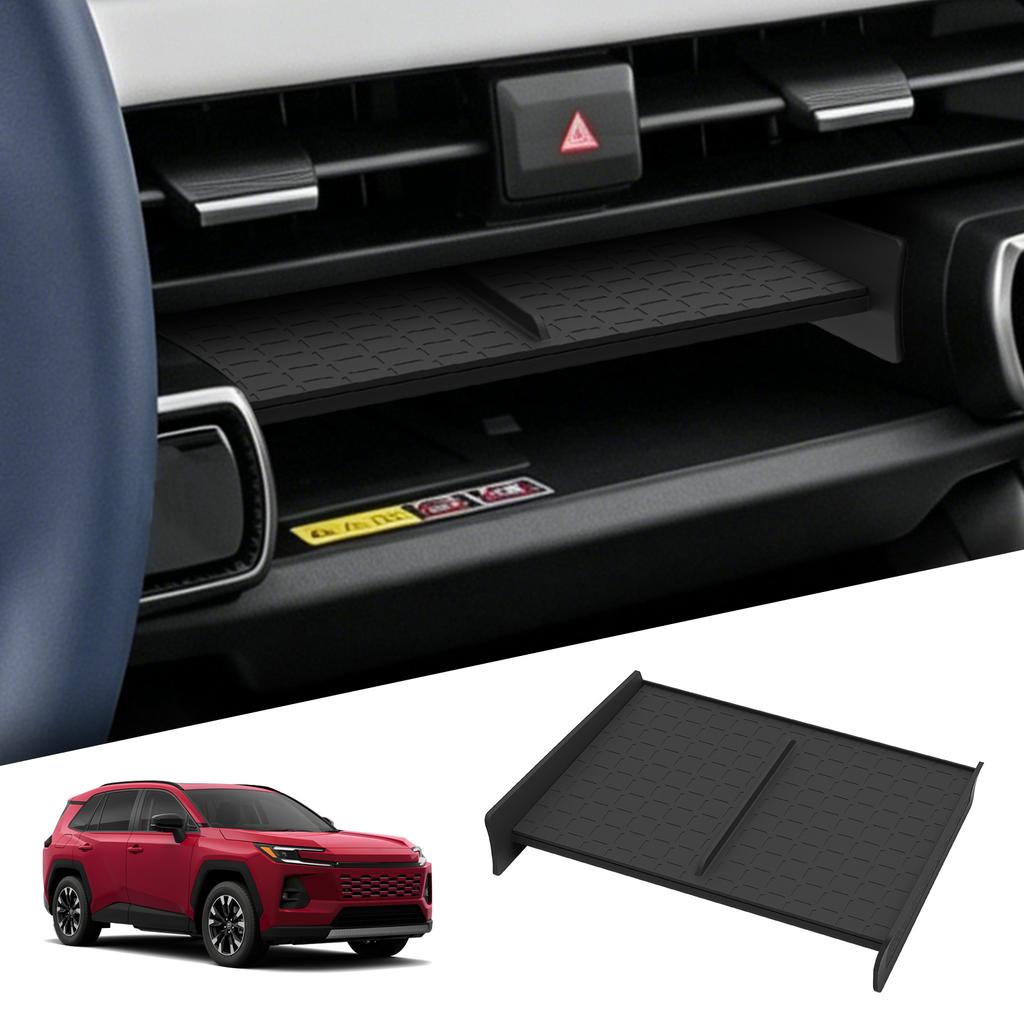 LUCKEASY Left Drive for Toyota RAV4 2026 Car Center Console Storage Box Car Tray ABS Organizer Interior Accessories Tidying
