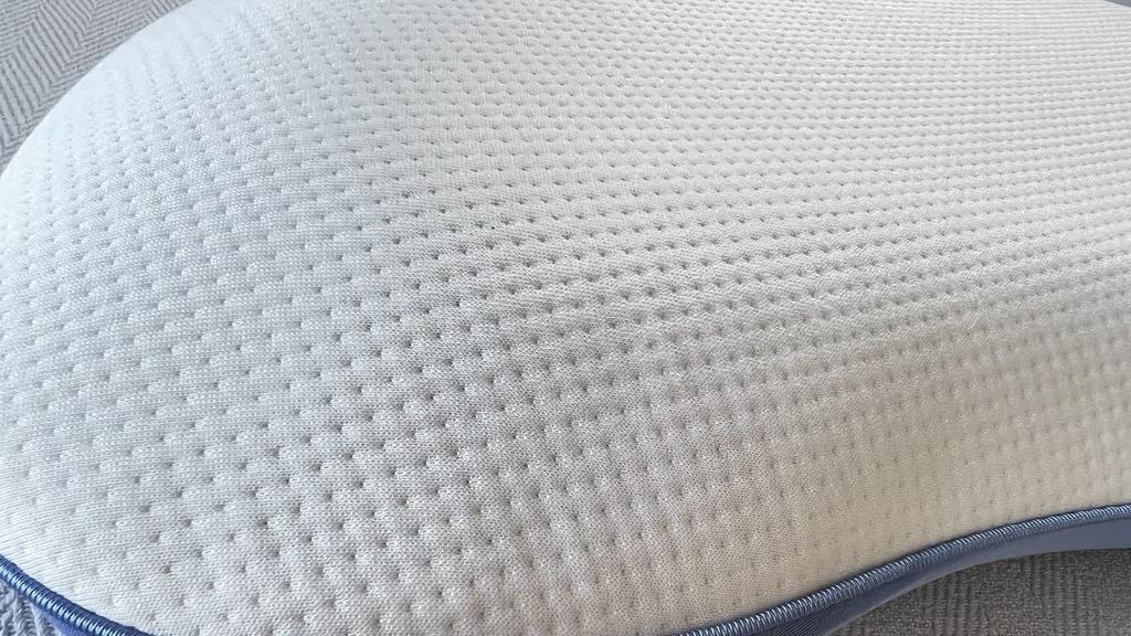 Cooling Pillow, 60x40cm, Cooling Urethane Foam, Reversible, All-Season, Washable Cover, Boxed, Cooling Pillow, Summer, WhiteBlue