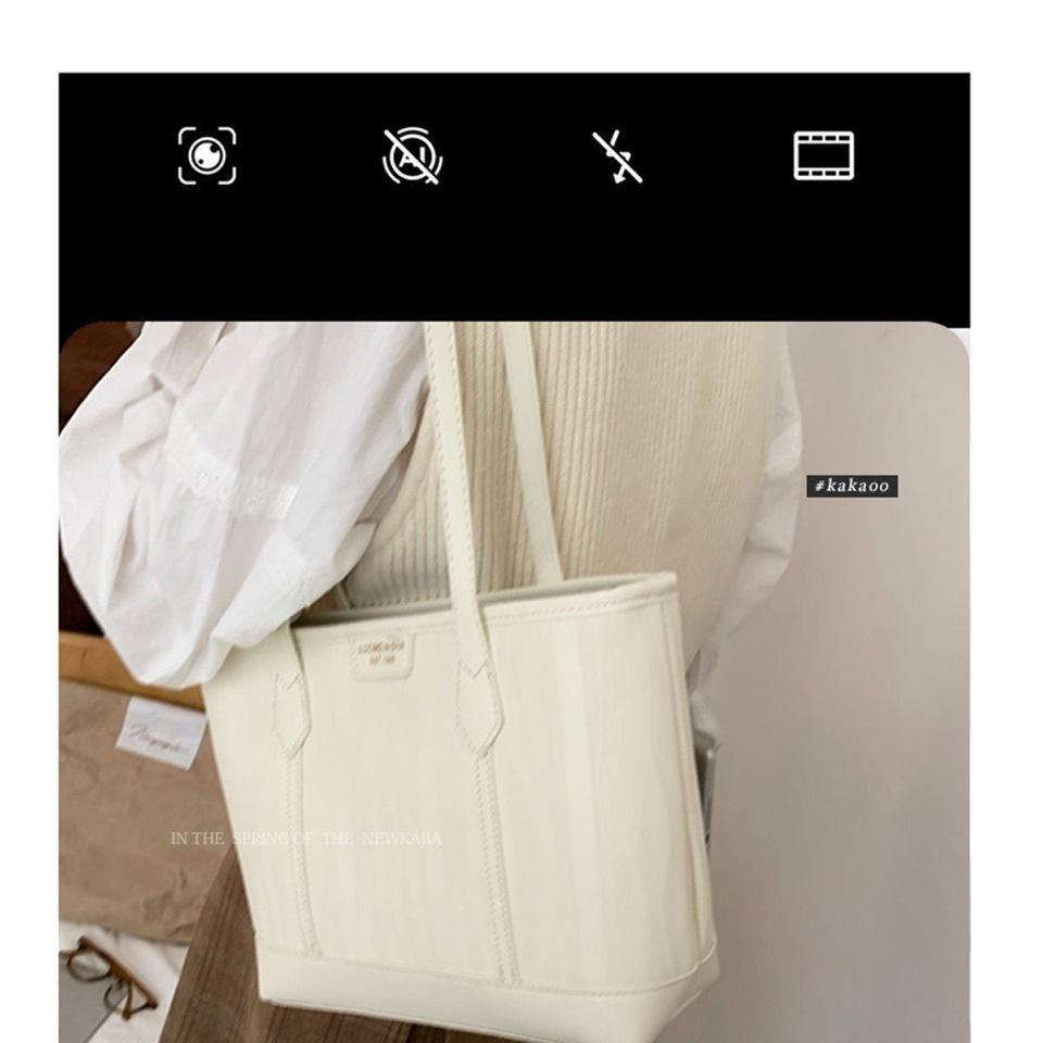 Versatile Women's Tote: Large Capacity, Trendy Korean Style Shoulder Bag