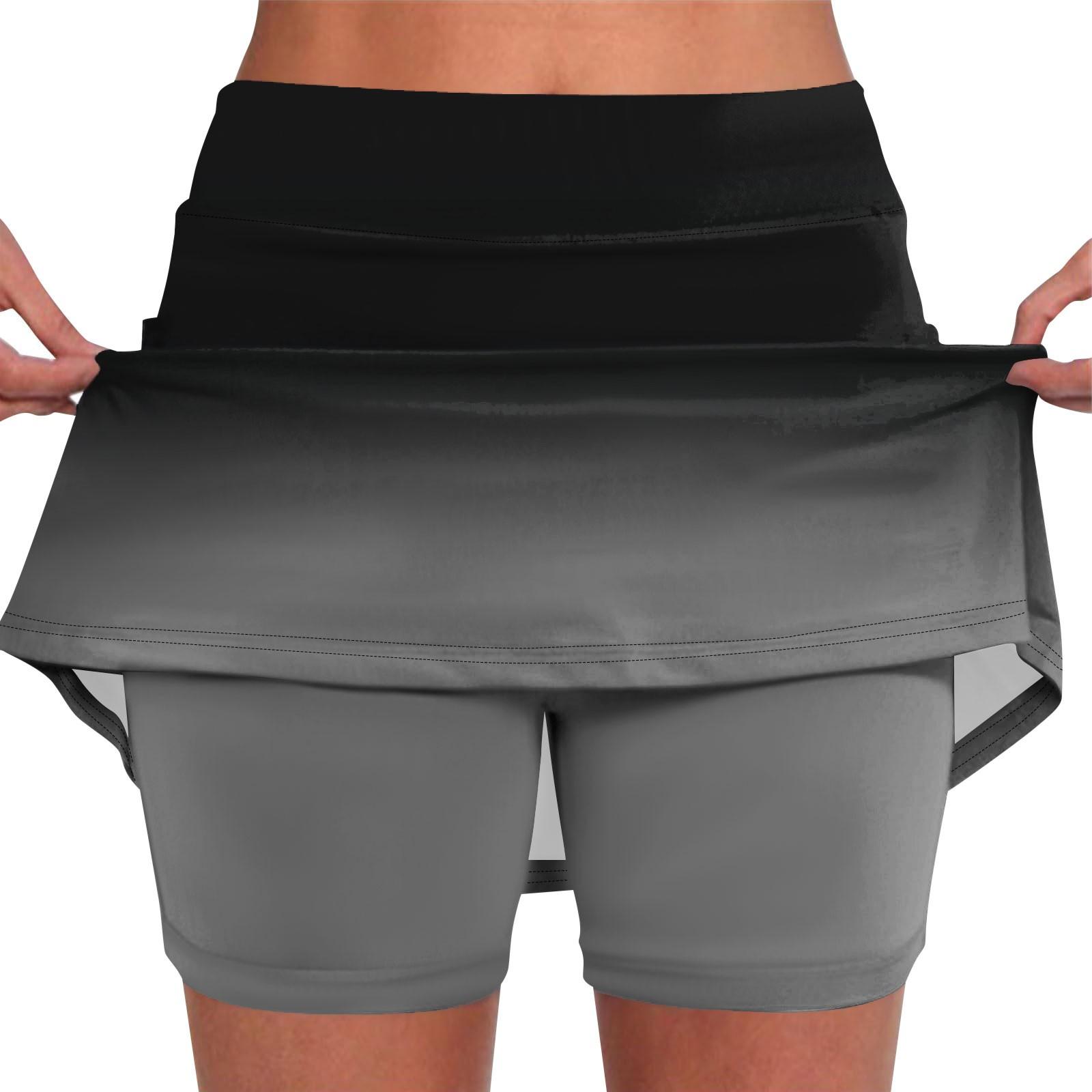 

Эластичные брюки-кюлоты для йоги для женщин, спортивные шорты с принтом, легкие узкие однотонные бегуны с высокой талией XXXL чёрный