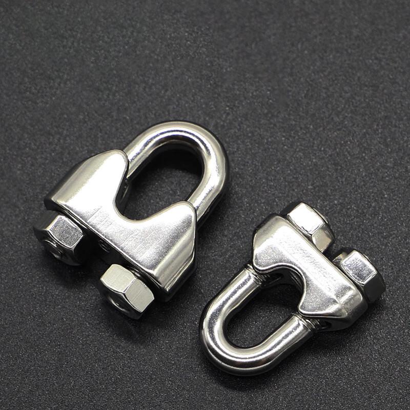 304 Stainless Steel U-Shaped Wire Rope Clips