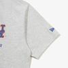 New Era Mlb New York MeTs Player SignaTure T shirT heaTher Gray 15147524