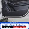 QHCP Carbon Fiber Boční ochranné fólie na dveřích auta proti kopnutí pro Subaru Forester Legacy Outback XV 2013- 4ks