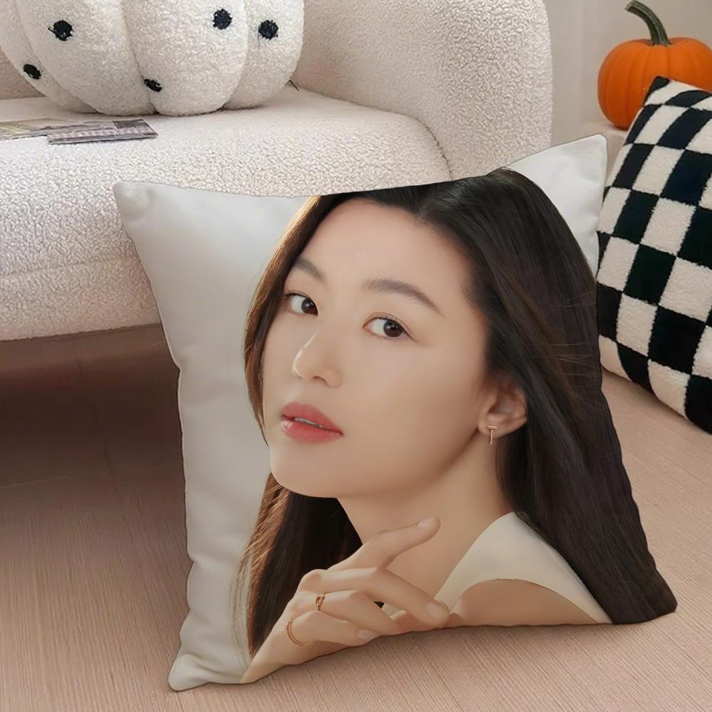 actor intelligent KKim Hyun Joo Cushion Cover Throw Pillow Cover Hidden Button Durable Polyester Chair Cushion