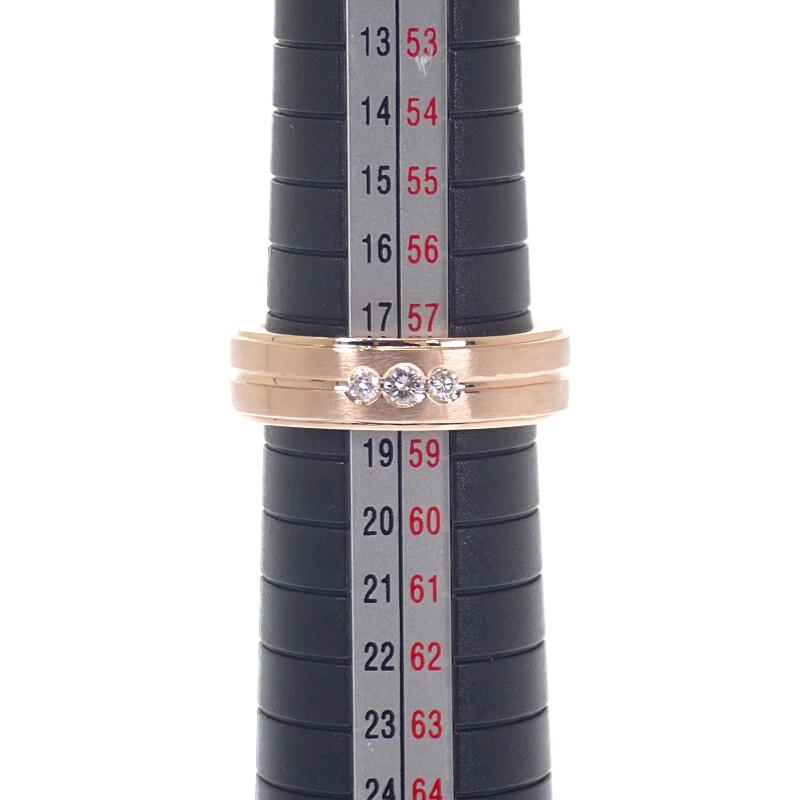 No Brand  #18(JP Size) Ring K18 Pink Gold Mens