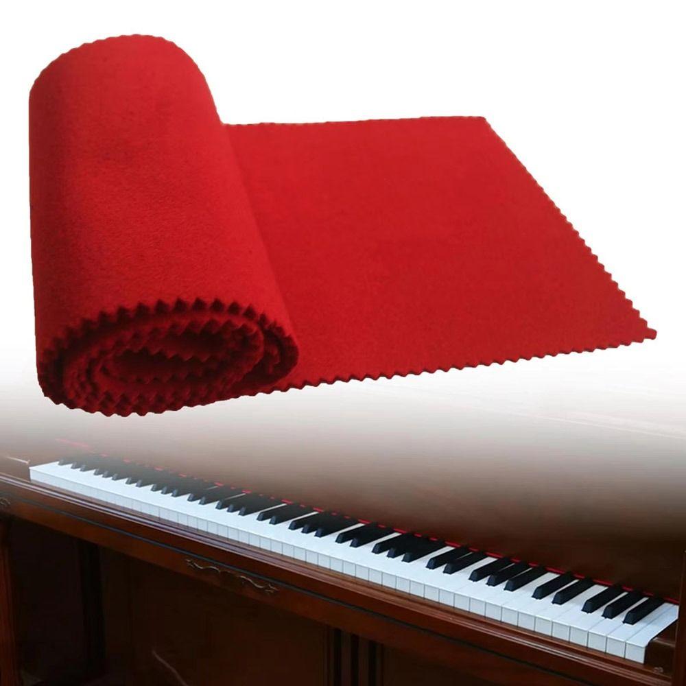 Piano Accessories Part Piano Keyboard Anti Dust Keys Cover Dirt-Proof Piano Keyboard Protector