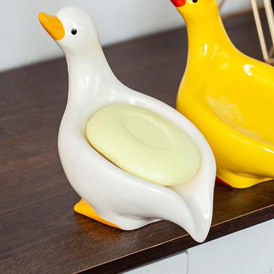 Keramická mísa na mýdlo Koupelnové nádobí Držák podnosu na WC