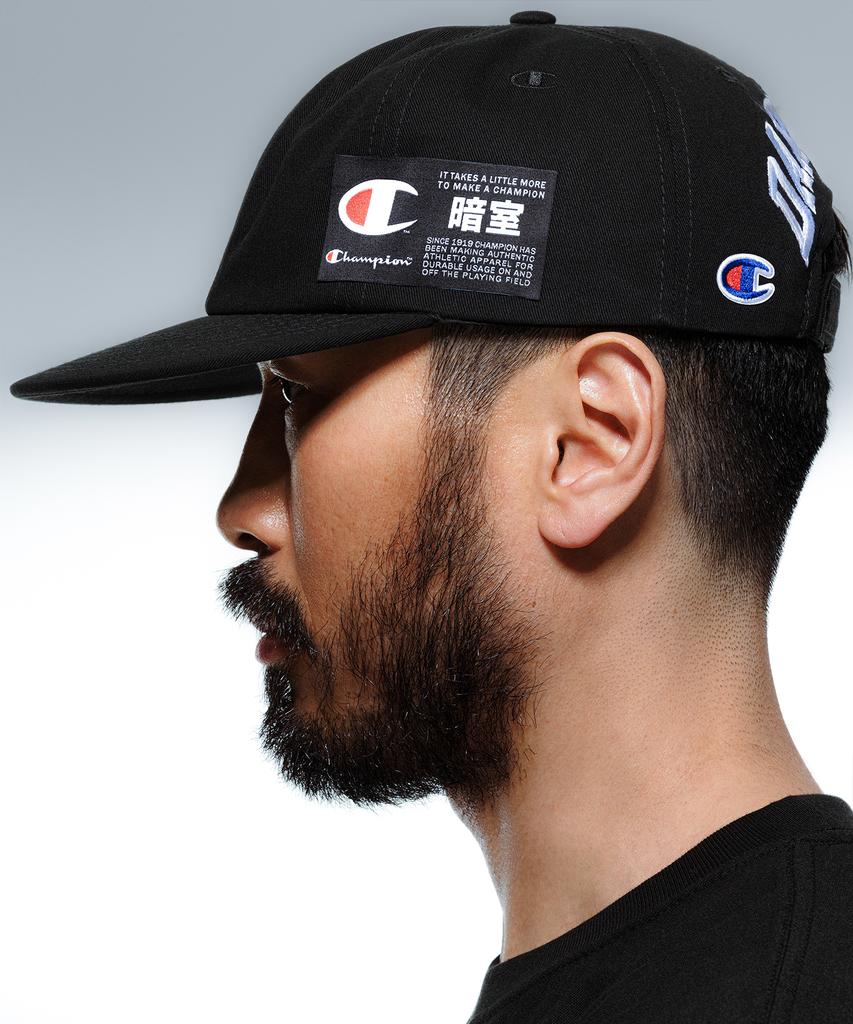 CHAMPION X Darkroom Studio 6-Panel Ball Cap Black