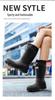Men's Wear-Resistant Rubber Rain Boots: Mid-Calf, Anti-Slip, Waterproof Slip-On Shoes for Fishing & Construction.